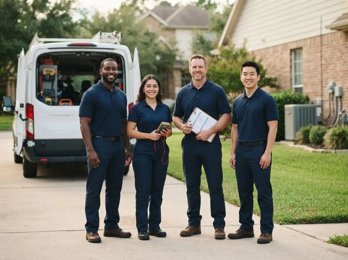 Certified HVAC technician near Round Mountain, TX